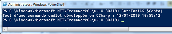 Administrateur PowerShell